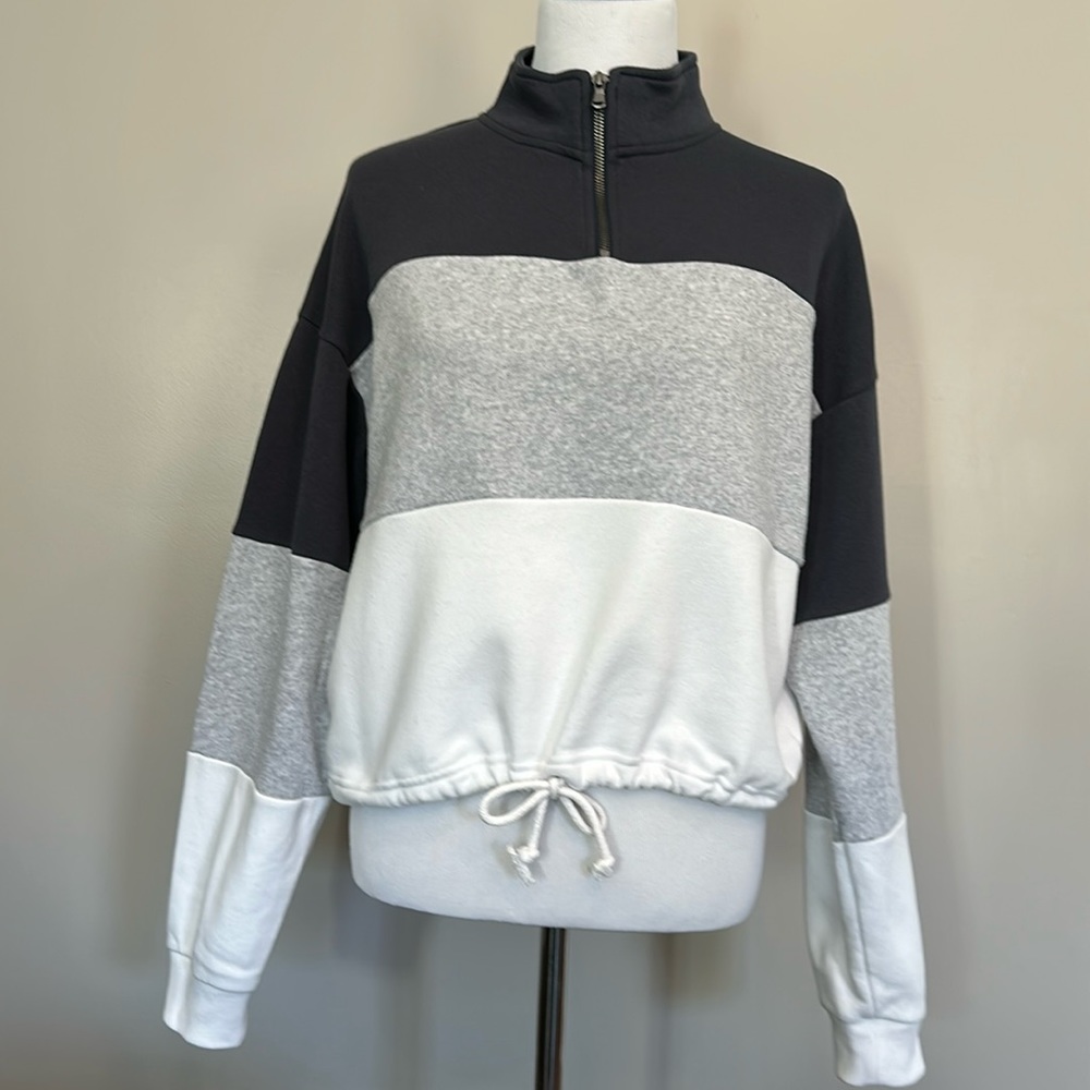 Amazingly soft colorblock sweatshirt